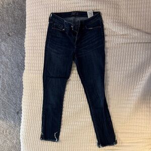 Abercrombie & Fitch Dark Indigo Skinny Jeans